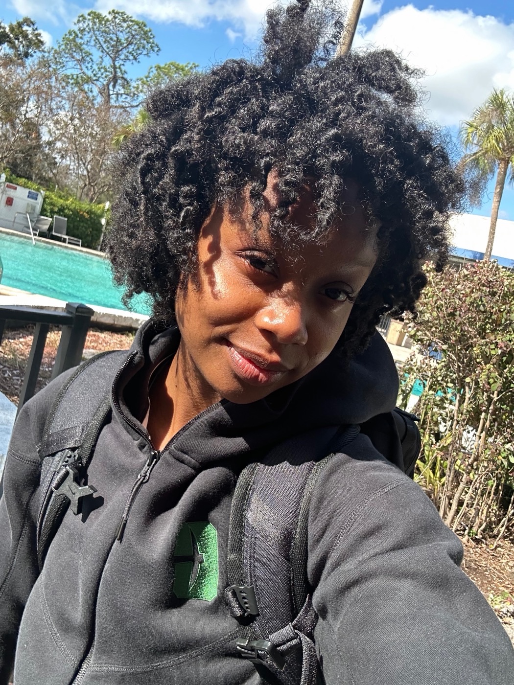 Taliah Cornish, founder of MYVZN, the print-on-demand streetwear brand she runs solo.